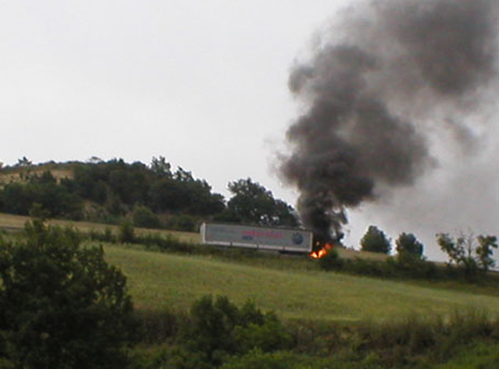 Italy Truck Accident Photo